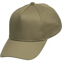 Owethu 5 Panel Peak Cap Khaki